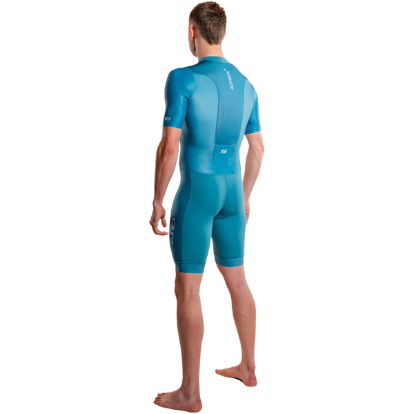 2026 ZONE3 Mens Activate+ Short Sleeve Trisuit TS26MACTP127 - Teal